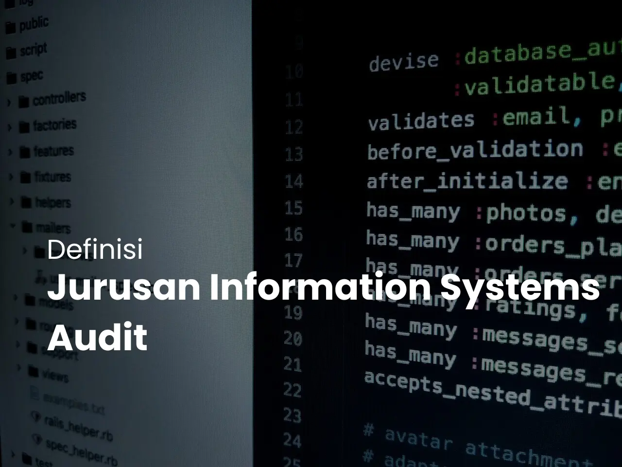 Definisi Jurusan Information Systems Audit